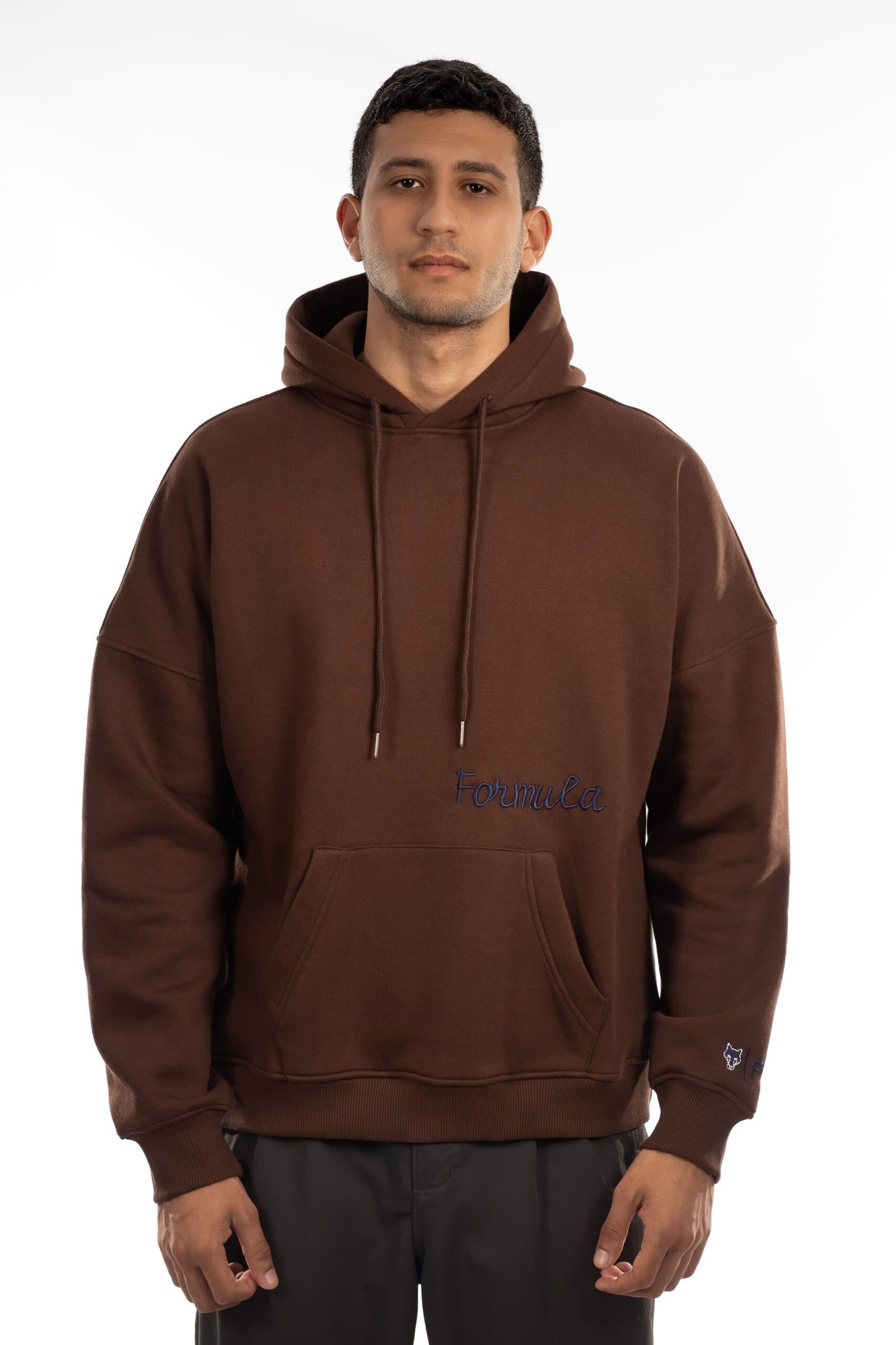 IMG_3715 Formula Hoodie - Brown - Image 1